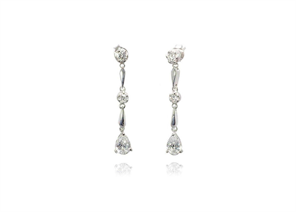 Rhodium Plated | Fashion Earrings